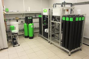 Demiwater behandelingsinstallatie industrie