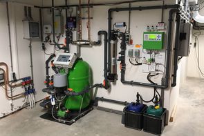 Waterbehandelingsinstallatie privé zwembad Noord-Holland